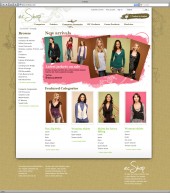 ecShop - Organic template landing page